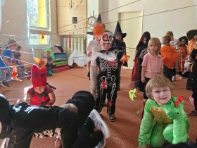 Strašidelný rej na MŠ Podéště